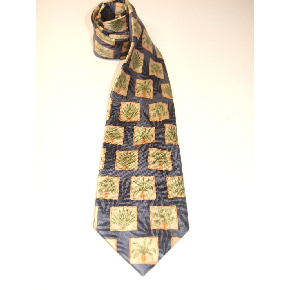 Tropicalo by Tango Tie 100% Silk Novelty Necktie 3 7/8" x  60" Vintage Vacation
